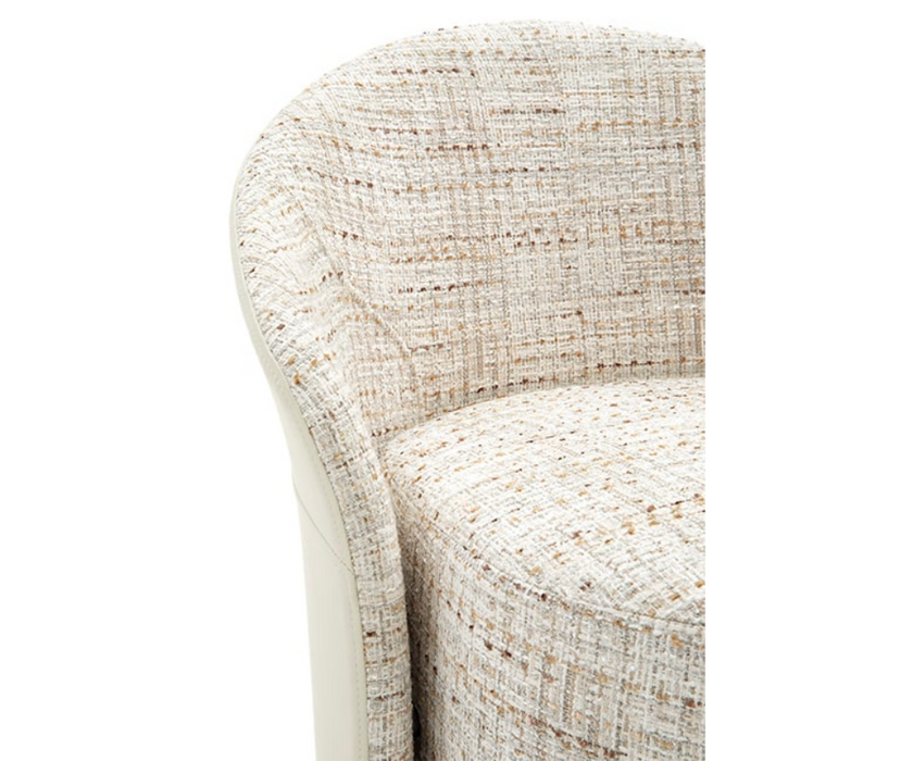 Annette Swivel Lounge Chair Giorgetti