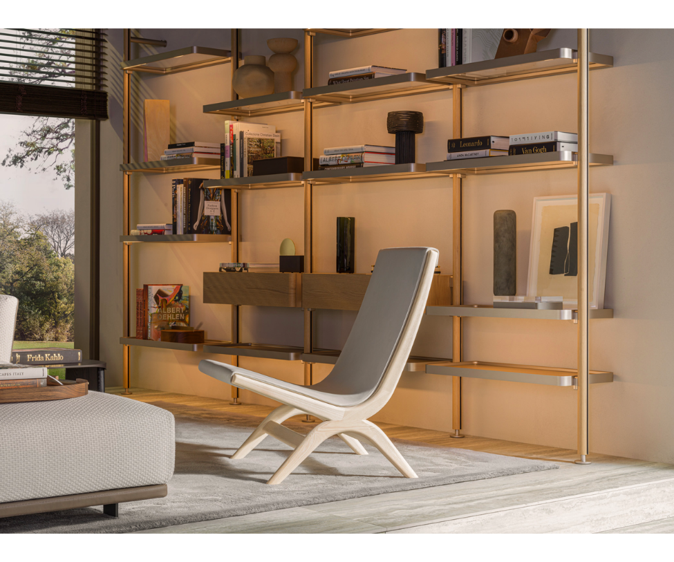 Yoell Lounge Chairs | Molteni&amp;C 