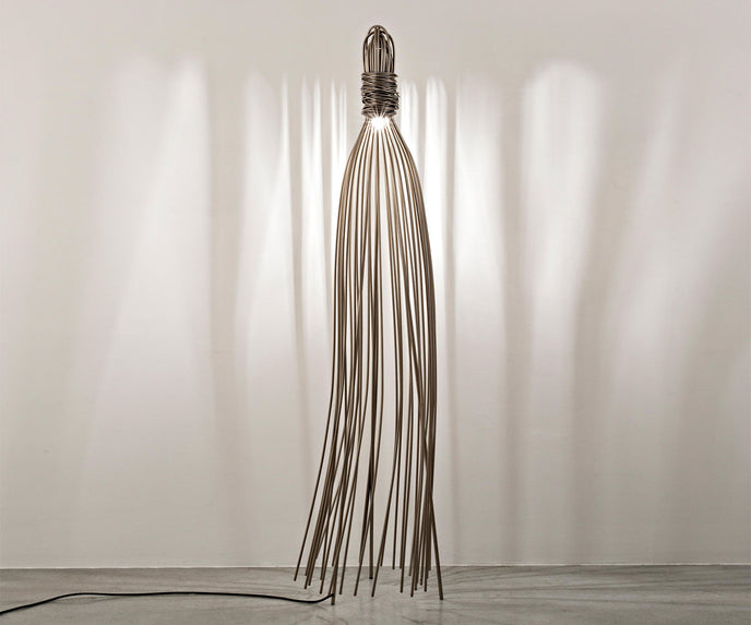 High end Hugo, a Welcome Guest Floor Lamp by Terzani Casa Design