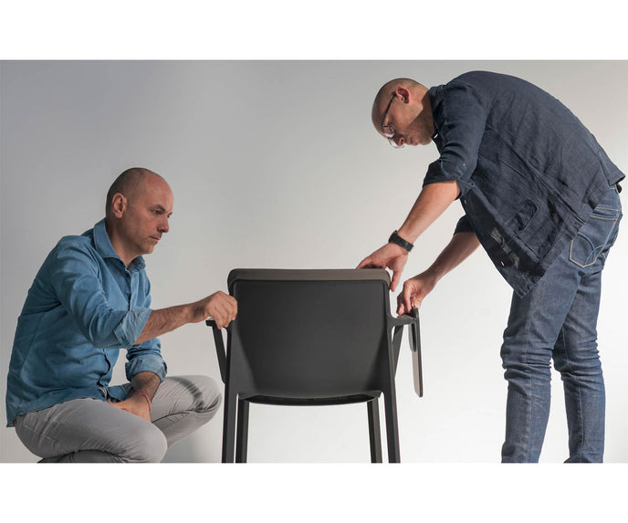 High end LP features Dining Armchair by Kristalia Casa Design