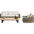 River 3S Sofa Manutti