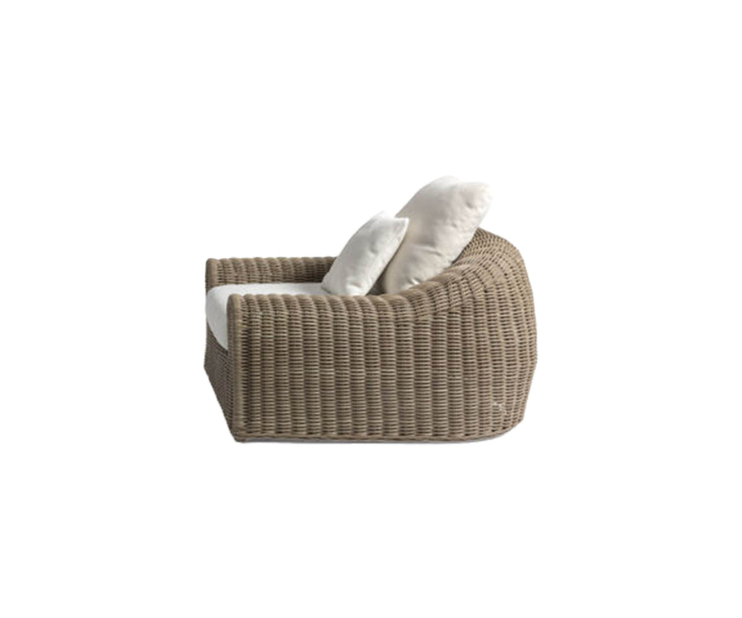 River 1S Armchair Manutti