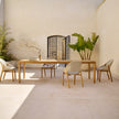 High End Illum Teak Dining Table by Tribù Casa Design Group