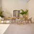 High End Illum Teak Dining Table by Tribù Casa Design Group
