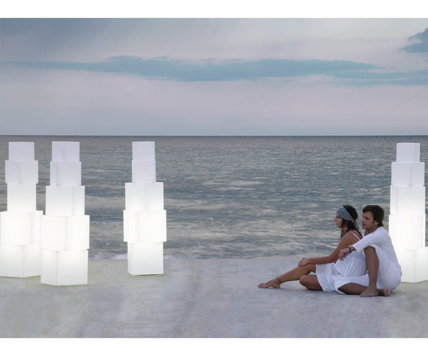 High end Outdoor Cubos Electric Lamp by Gandia Blasco Casa Design