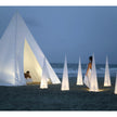 High end Outdoor Piramide Electric Lamp by Gandia Blasco Casa Design