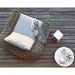 River 1S Armchair Manutti