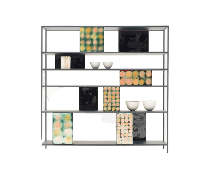 Luxury Intermezzo Bookshelf by Paola Lenti available in Exclusive Colours Casa Designed Group