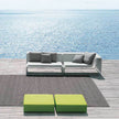 Contemporary Island Outdoor Pouf by Paola Lenti Ideal for Outdoor Seating Casa Design Group