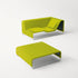 Contemporary Island Outdoor Pouf by Paola Lenti Ideal for Outdoor Seating Casa Design Group