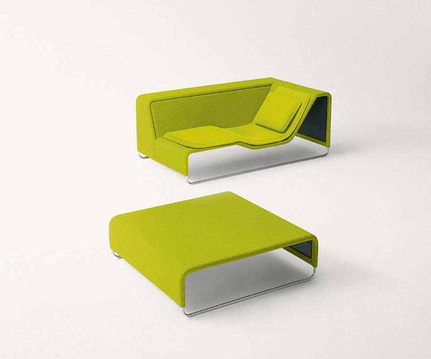 Contemporary Island Outdoor Pouf by Paola Lenti Ideal for Outdoor Seating Casa Design Group