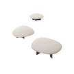 Lava Stone Isole Outdoor Coffee Table by Paola Lenti Handcrafted and Stylish Furniture | Casa Design Group