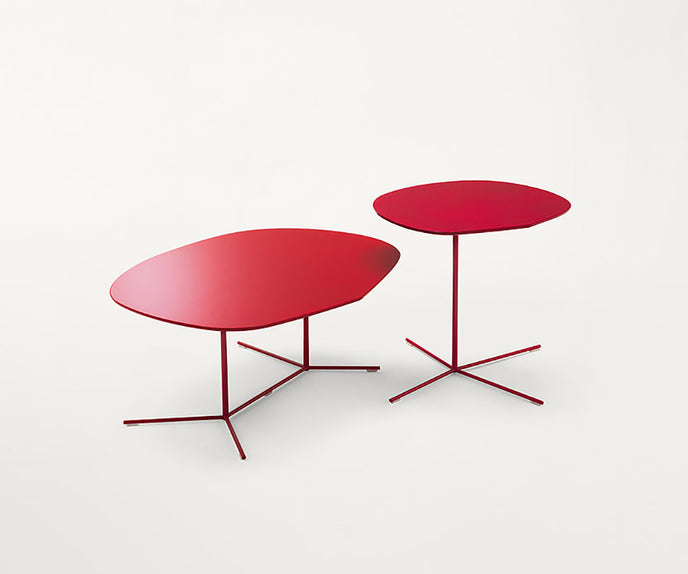 Luxury Ivy Side Table by Paola Lenti Decorated with Unique Enamel Elementsv Casa Design Group