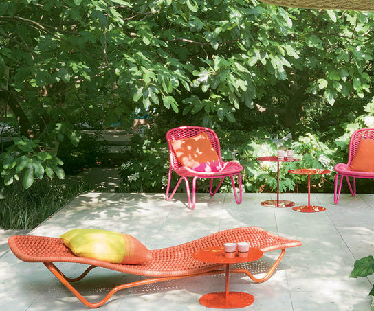 Modern Jardín Outdoor Sun Bed by Paola Lenti Comfortable Outdoor Lounge Casa Design Group