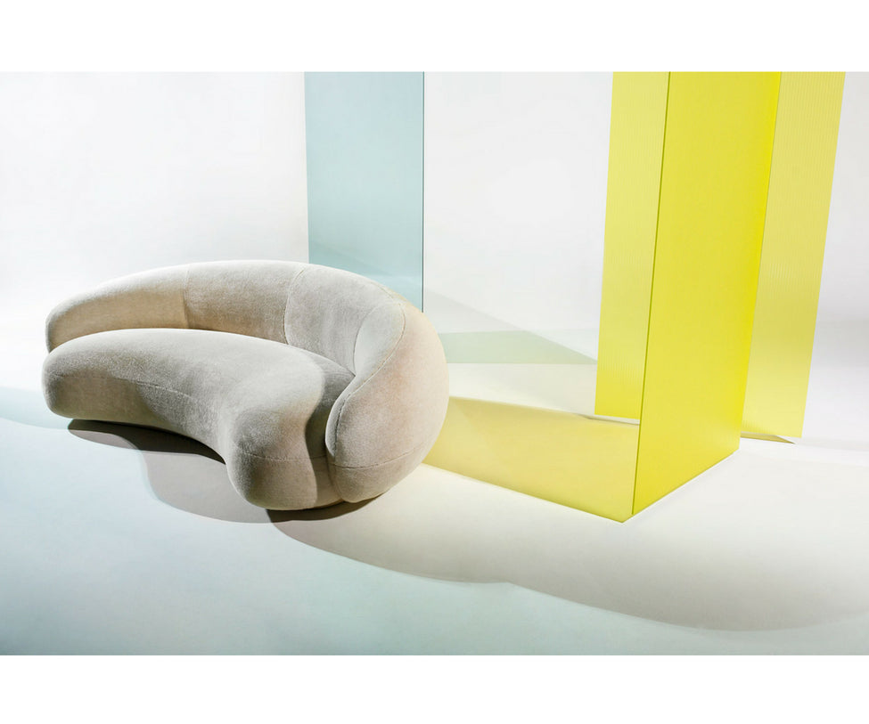 Contemporary curved Julep Sofa by Tacchini – Casa Design Group