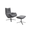 In Stock Cordia Lounge Chair & Footstool by Cor