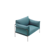 Contemporary Kabà Outdoor Lounge Chair by Paola Lenti with Removable Cushions Casa Design Group