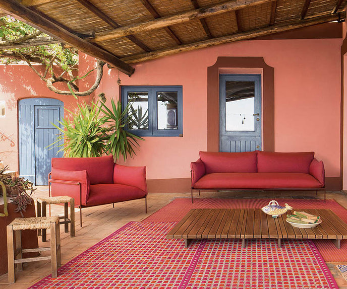 Contemporary Kabà Outdoor Lounge Chair by Paola Lenti with Removable Cushions Casa Design Group