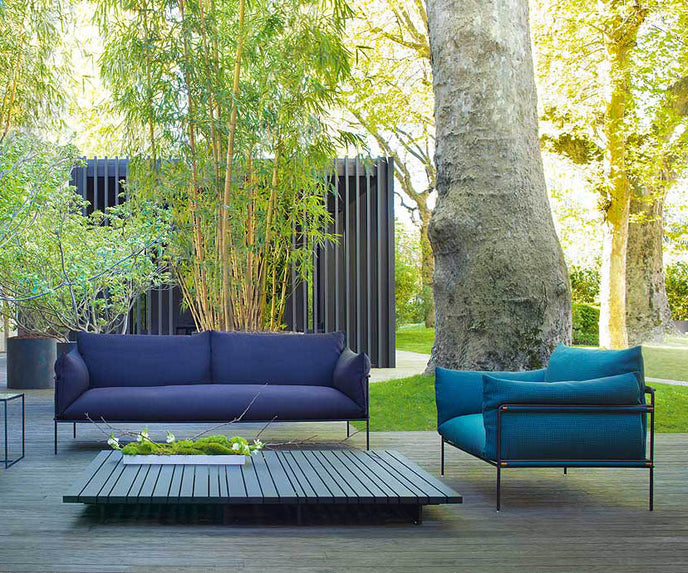 Contemporary Kabà Outdoor Lounge Chair by Paola Lenti with Removable Cushions Casa Design Group
