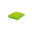 Contemporary Kabà Outdoor Pouf by Paola Lenti with Removable Cushion Casa Design Group