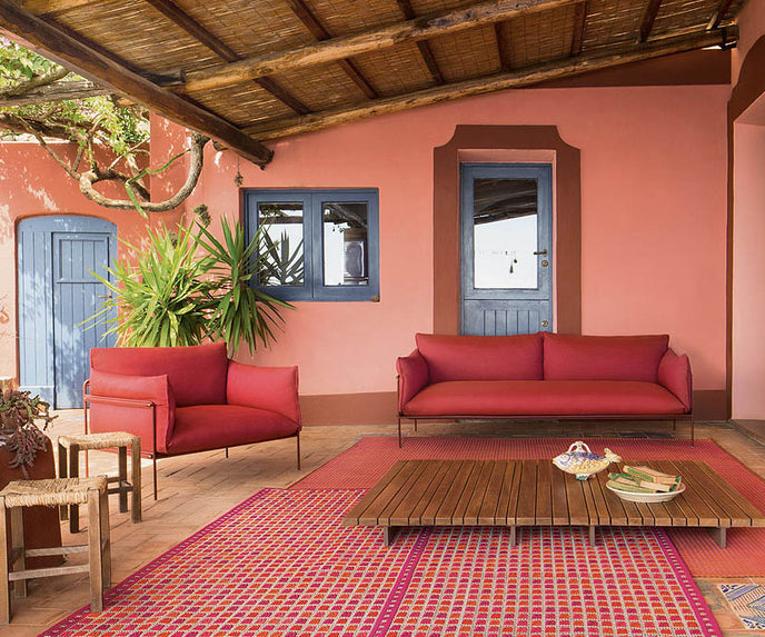 Modern Kabà Outdoor Sofa by Paola Lenti with Removable Cushions Casa Design Group