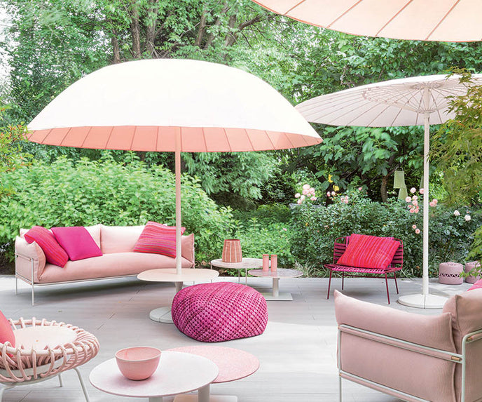 Modern Kabà Outdoor Sofa by Paola Lenti with Removable Cushions Casa Design Group