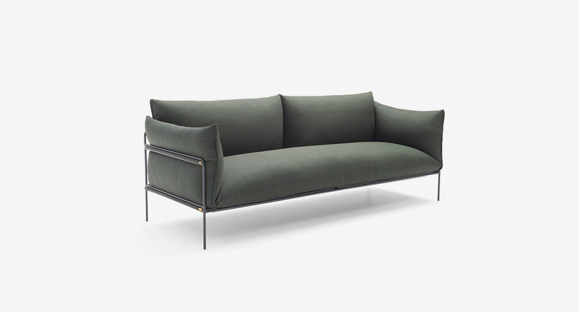 Modern Kabà Outdoor Sofa by Paola Lenti with Removable Cushions Casa Design Group