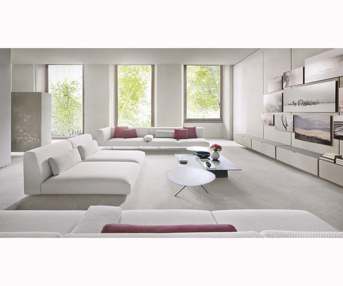 Contemporary Kanji Coffee Table by Paola Lenti Stylish Design with Water-Repellent Finish Casa Design Group