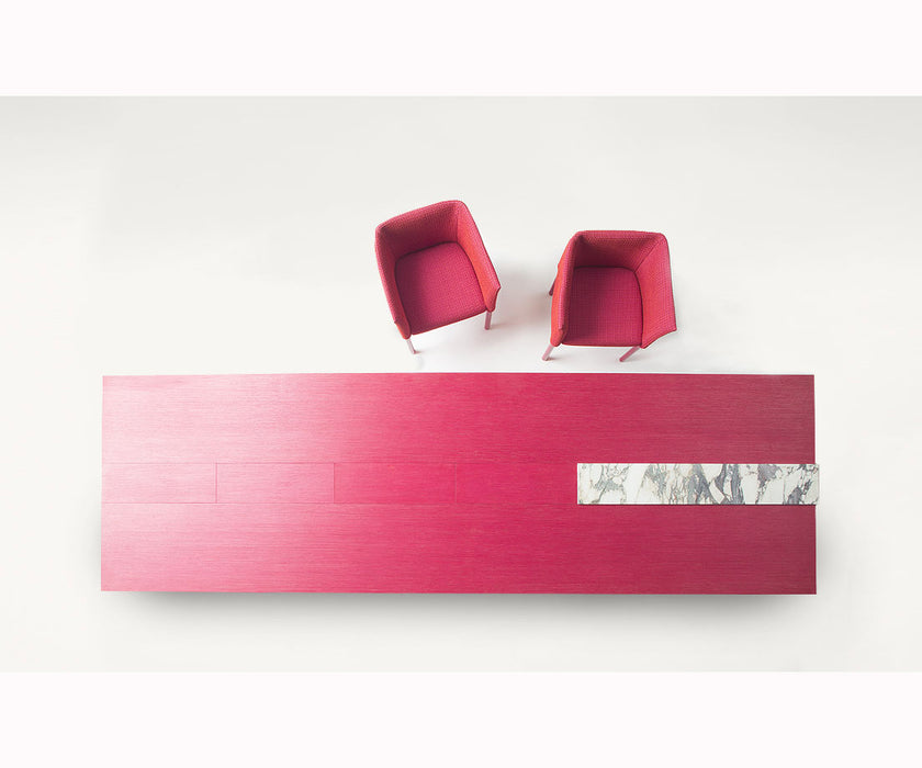 Luxury Kanji Dining Table by Paola Lenti Modern Dining with Marble and Metal Inserts Casa Design Group