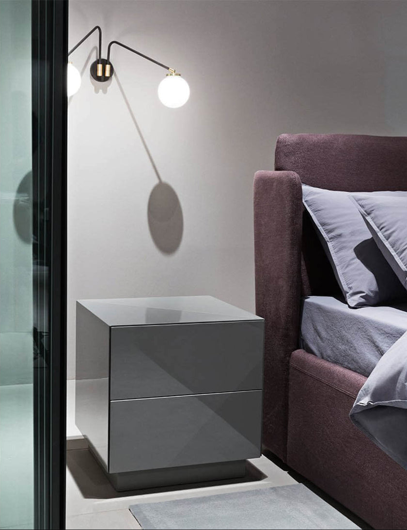 High End Karl Nightstand by Meridiani Casa Design Group