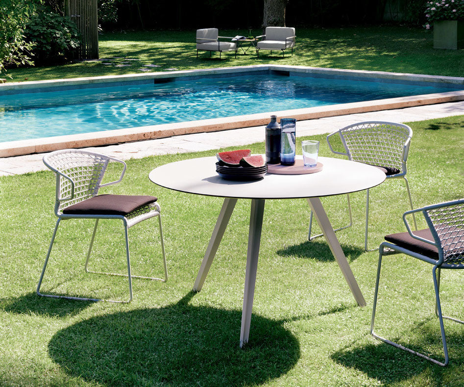 Stylish Katana Outdoor Table with Unique Japanese-Inspired Design by Potocco |  Casa Design Group