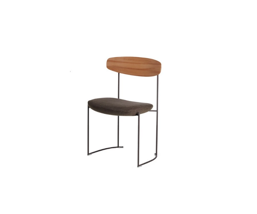 Keel Chairs by Potocco modern wood and metal dining chairs Casa Design Group