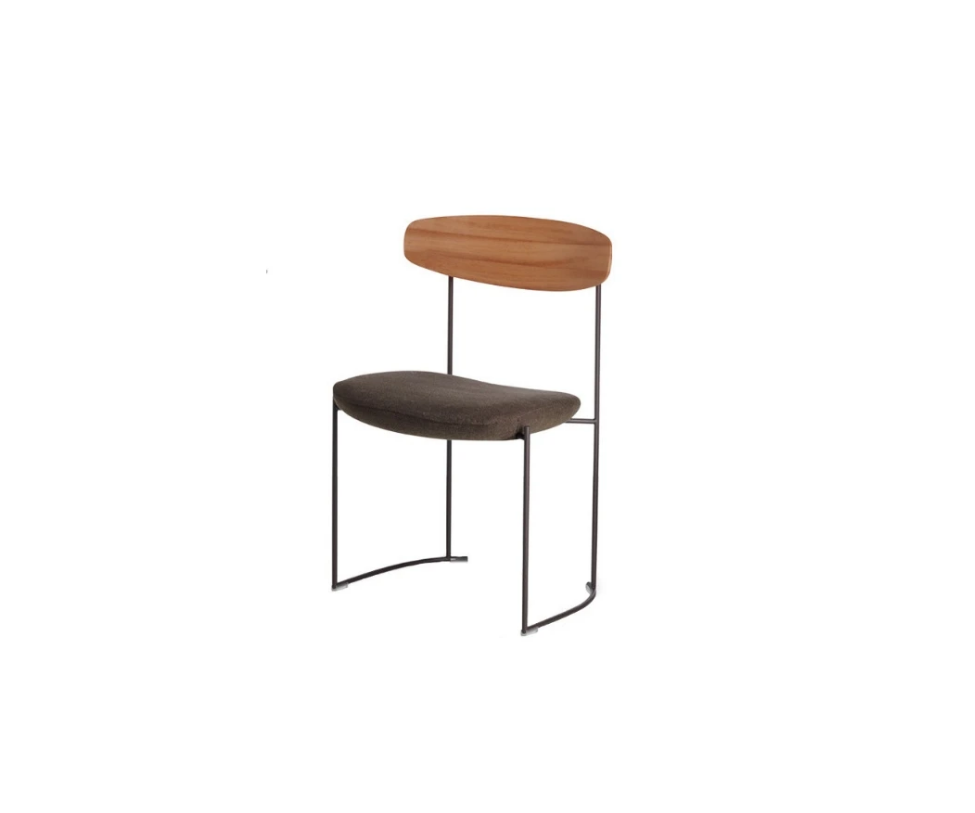 Keel Chairs by Potocco modern wood and metal dining chairs Casa Design Group