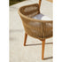 Luxury Khai Dining Armchair by Point with Sculptural Rope Weave | Casa Design Group