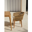 Luxury Khai Dining Armchair by Point with Sculptural Rope Weave | Casa Design Group