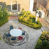 Kiti Outdoor Dining Chair with  Stainless Steel Frame Perfect for Indoor and Outdoor Use | Casa Design Group
