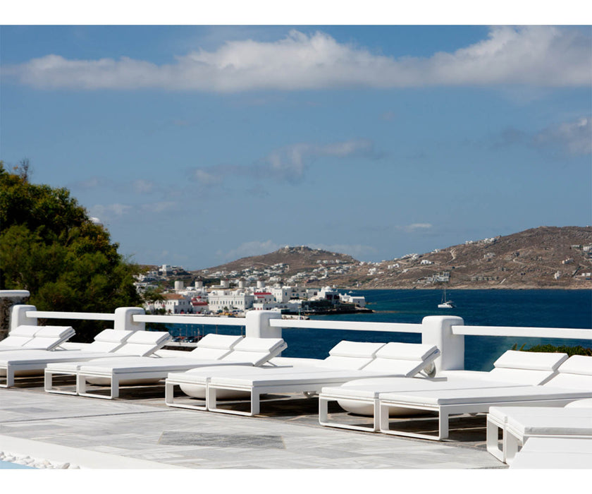 High end Flat Chaise Lounge by Gandia Blasco Casa Design