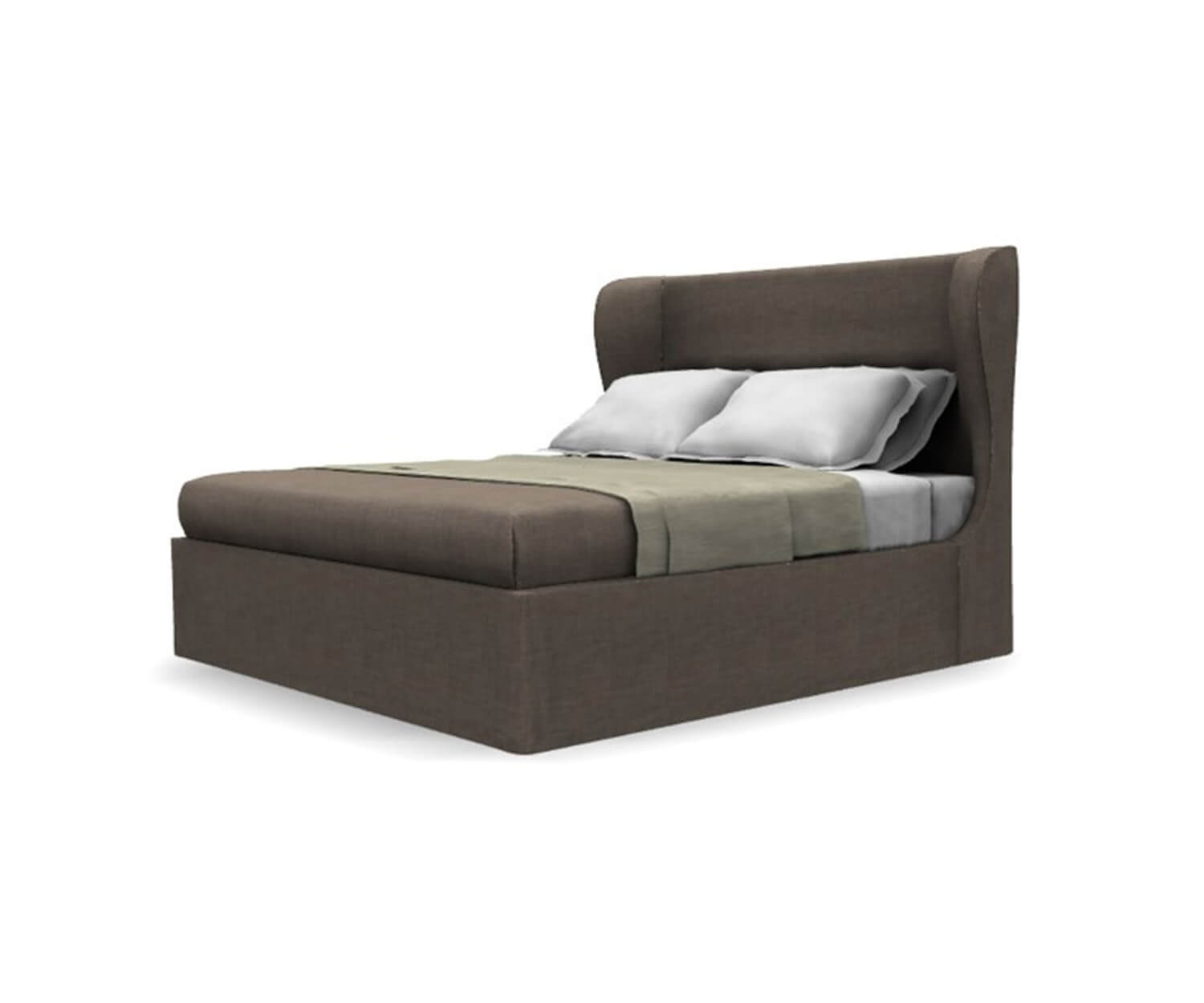 Lauren Ghost Bed Meridiani