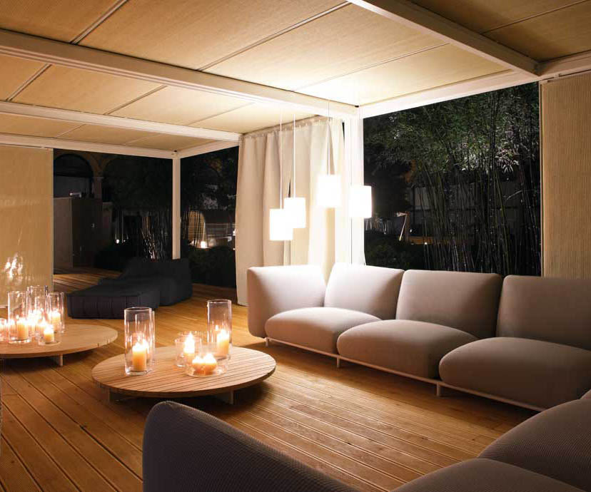 Stylish Lenta Outdoor Floor Lamp by Paola Lenti with Durable Materials Casa Design Group