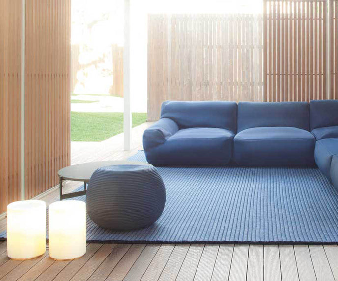 Stylish Lenta Outdoor Floor Lamp by Paola Lenti with Durable Materials Casa Design Group