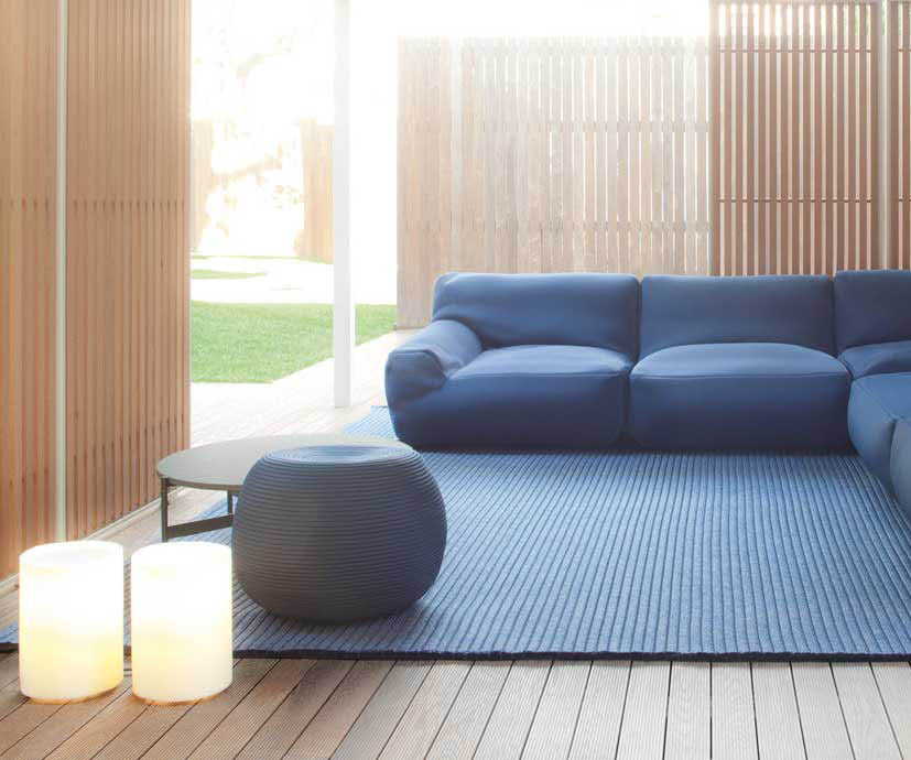 Stylish Lenta Outdoor Floor Lamp by Paola Lenti with Durable Materials Casa Design Group