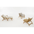 Comfortable Teak Levante 007 Outdoor Lounge Chair by Roda | Casa Design Group