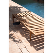 Modern Levante 009 Sunlounger by Roda Crafted from Durable Teak | Casa Design Group