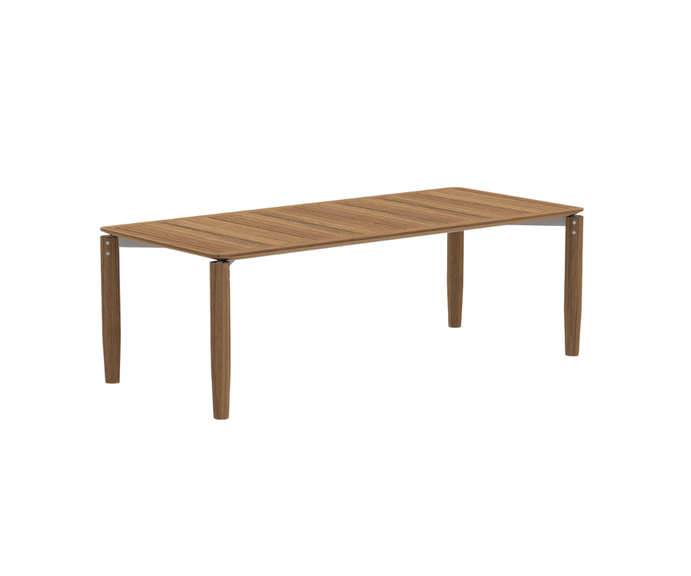 Levante 022 Teak Outdoor Dining Table by Roda a Perfect Blend of Tradition and Modern Elegance | Casa Design Group