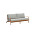 Elegant Teak Levante 102 Outdoor Sofa by Roda | Perfect for Patios and Gardens | Casa Design Group