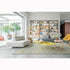 Modern Lever Side Table by Paola Lenti with Stainless Steel Rod Base Casa Design Group