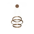 High End Light Ring Pendant Lamp by Henge Casa Design Group