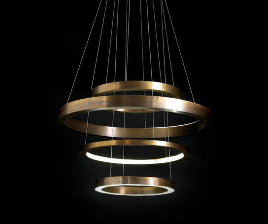 High End Light Ring Pendant Lamp by Henge Casa Design Group