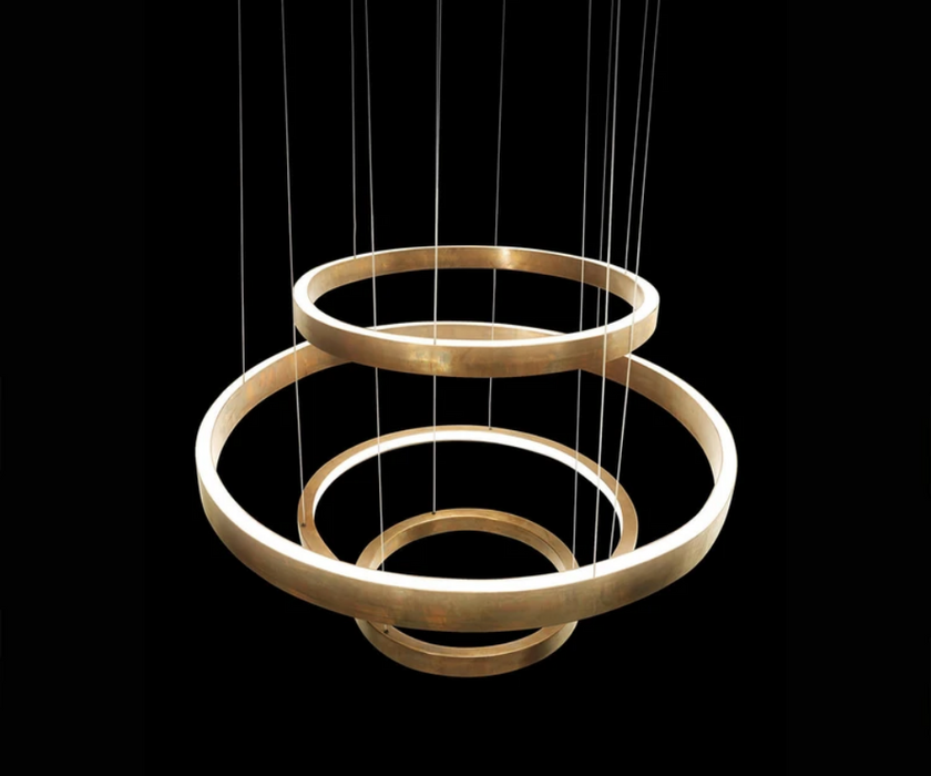 High End Light Ring Pendant Lamp by Henge Casa Design Group