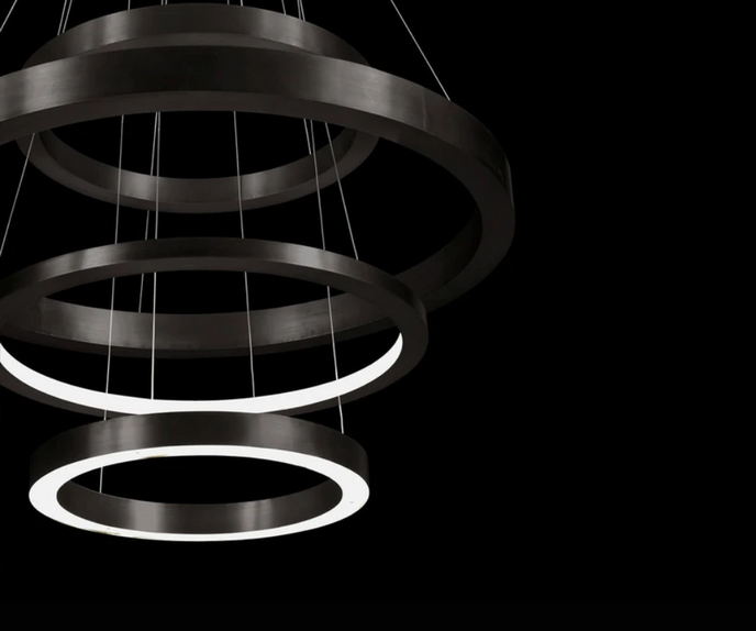 High End Light Ring Pendant Lamp by Henge Casa Design Group
